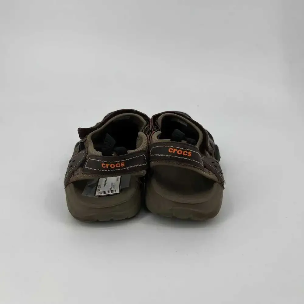 CROCS Brown Classic Slip-On Sandals | Men’s Size 8